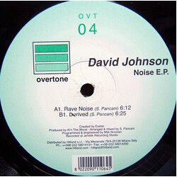 David Johnson (3) Noise E.P. USED VINYL 12INCH EP