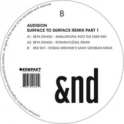 Audision Surface To Surface Remix Part 1 USED VINYL 12INCH