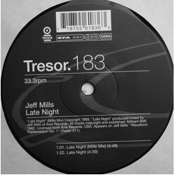 Jeff Mills Late Night (Archiv #04) USED VINYL 12INCH 45 RPM