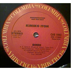 Kimiko Itoh Dindi / The Look Of Love USED VINYL 12INCH 33 S RPM PROMO