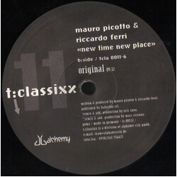 Mauro Picotto & Riccardo Ferri New Time New Place USED VINYL 12INCH 33 S RPM