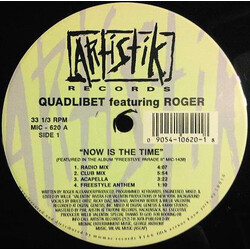 Quadlibet / Roger (63) / Wendy Scanlan Now Is The Time / I Want You Back USED VINYL 12INCH 33 S RPM