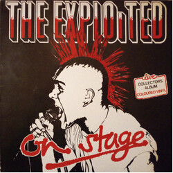 The Exploited On Stage Vinyl LP USED