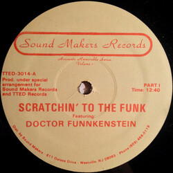 Doctor Funnkenstein Scratchin' To The Funk USED VINYL 12INCH 33 S RPM