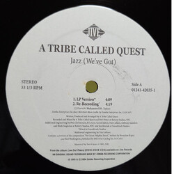A Tribe Called Quest Jazz (We've Got) USED VINYL 12INCH SINGLE REISSUE