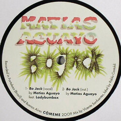 Matias Aguayo / Rebolledo Bo Jack / Pitaya Frenesí USED VINYL 12INCH 33 S RPM