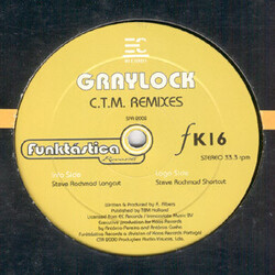 Graylock C.T.M. Remixes USED VINYL 12INCH 33 S RPM