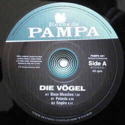Die Vögel Blaue Moschee USED VINYL 12INCH 45 RPM 33 S RPM