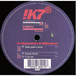 Kelli Hand On A Mission USED VINYL 12INCH 33 S RPM