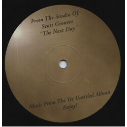 Scott Grooves The Next Day USED VINYL 12INCH 33 S RPM SINGLE SIDED