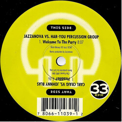 Jazzanova / The Har-You Percussion Group / Carl Craig / Johnny Blas The New Latinaires #3 USED VINYL 12INCH 33 S RPM LIMITED EDITION