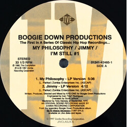 Boogie Down Productions My Philosophy / Jimmy / I'm Still #1 USED VINYL 12INCH 33 S RPM