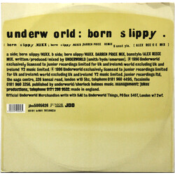 Underworld Born Slippy USED VINYL 12INCH 33 S RPM SINGLE REISSUE