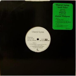 Cheryl Lynn If You Feel / Guarantee For My Heart / Good Time USED VINYL 12INCH