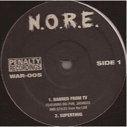 N.O.R.E. Banned From T.V. / Superthug USED VINYL 12INCH
