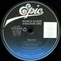 World Class Wreckin' Cru The Fly / He's Bionic USED VINYL 12INCH 33 S RPM STEREO