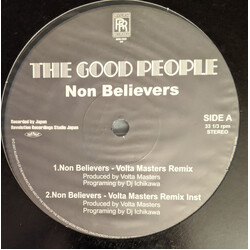 The Good People Non Believers USED VINYL 12INCH