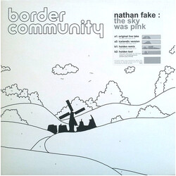 Nathan Fake The Sky Was Pink USED VINYL 12INCH 33 S RPM REPRESS SPECIAL CUT