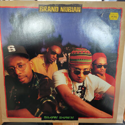 Brand Nubian Slow Down USED VINYL 12INCH 33 S RPM