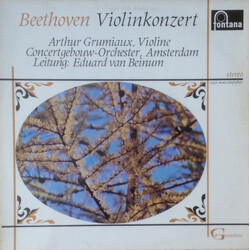 Ludwig van Beethoven / Arthur Grumiaux / Concertgebouworkest / Eduard Van Beinum Concerto In D Major For Violin And Orchestra, Op. 61 Vinyl LP USED