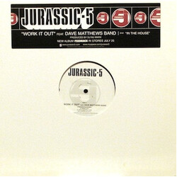 Jurassic 5 Work It Out / In The House USED VINYL 12INCH PROMO