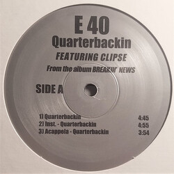 E-40 / Clipse Quartberbackin USED VINYL 12INCH 33 S RPM SINGLE STEREO