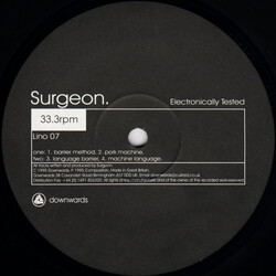 Surgeon Electronically Tested USED VINYL 12INCH 33 S RPM REPRESS EP