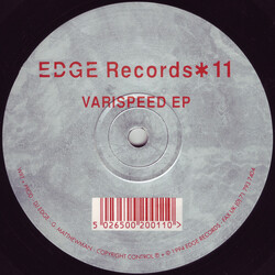 DJ Edge Varispeed EP USED VINYL 12INCH 33 S RPM EP