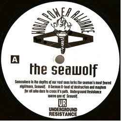 Underground Resistance The Seawolf USED VINYL 12INCH 45 RPM SINGLE SIDED ETCHED