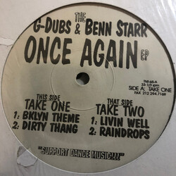G-Dubs / Benn Starr Once Again EP USED VINYL 12INCH 33 S RPM EP