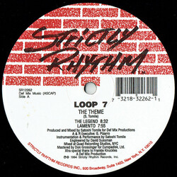 Loop 7 The Theme USED VINYL 12INCH 33 S RPM REPRESS