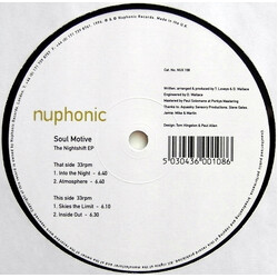 Soul Motive The Nightshift EP USED VINYL 12INCH 33 S RPM EP