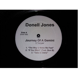 Donell Jones Journey Of A Gemini - LP Sampler Vinyl LP USED