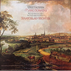 Sviatoslav Richter / Ludwig van Beethoven Beethoven Piano Sonatas Vinyl LP USED