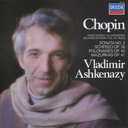 Frédéric Chopin / Vladimir Ashkenazy Piano Works = Klavierwerke = Oeuvres De Piano Vol. VII, 1838-9 Vinyl LP USED