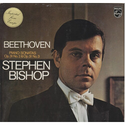 Ludwig Van Beethoven / Stephen Bishop-Kovacevich Piano Sonatas Op. 31 No. 2 & Op. 31 No. 3 Vinyl LP USED