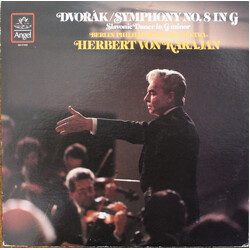 Antonín Dvořák / Berliner Philharmoniker / Herbert Von Karajan Symphony No. 8 In G / Slavonic Dance In G Minor Vinyl LP USED