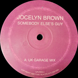 Jocelyn Brown Somebody Else's Guy USED VINYL 12INCH 45 RPM