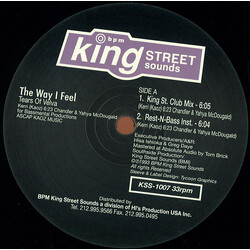 Tears Of Velva The Way I Feel USED VINYL 12INCH 33 S RPM REISSUE REMASTERED