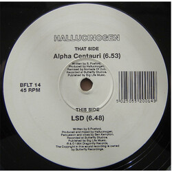 Hallucinogen Alpha Centauri / LSD USED VINYL 12INCH 45 RPM