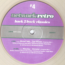 Model 500 / Mayday Network Retro #4 - Back 2 Back Classics USED VINYL 12INCH 33 S RPM LIMITED EDITION REMASTERED