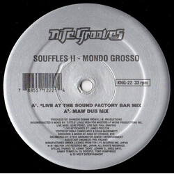 Mondo Grosso Souffles H USED VINYL 12INCH 33 S RPM