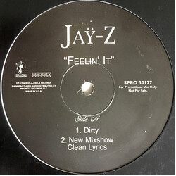 Jay-Z Feelin' It USED VINYL 12INCH PROMO