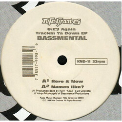 Bassmental 6:23 Again Trackin Ya Down EP USED VINYL 12INCH EP 33 S RPM