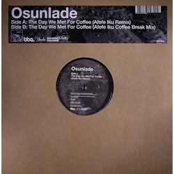 Osunlade The Day We Met For Coffee (Remixes) USED VINYL 12INCH LIMITED EDITION 33 S RPM