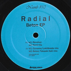 Radial (2) Beton EP USED VINYL 12INCH 45 RPM EP