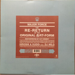 Major Force The Re-Return Of The Original Art-Form (Reinterpreted By Cut Chemist) USED VINYL 12INCH 33 S RPM SINGLE