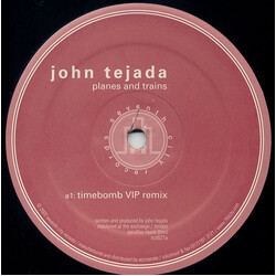 John Tejada Planes And Trains USED VINYL 12INCH 33 S RPM