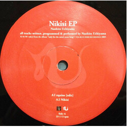 Naohito Uchiyama Nikisi EP USED VINYL 12INCH