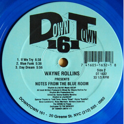 Wayne Rollins Notes From The Blue Room USED VINYL 12INCH 33 S RPM